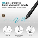 قلم نوری Xp Pen مدل Deco Pro LW with K05 Gen2 - تصویر 3