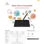 قلم نوری Xp Pen مدل Deco Fun L CT1060 - تصویر 8