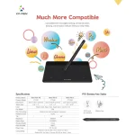 قلم نوری Xp Pen مدل DECO FUN XS - تصویر 7