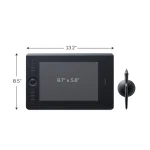 قلم نوری وکام INTUOS PRO MEDIUM PTH660-N - تصویر 6