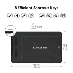 قلم نوری Xp pen مدل Deco 01 V3 - تصویر 13